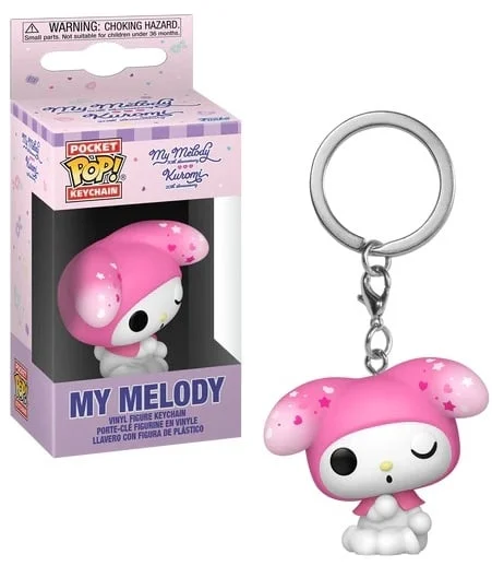 MY MELODY 50TH ANNIVERSARY - Pocket Pop Keychain 4cm - My Melody